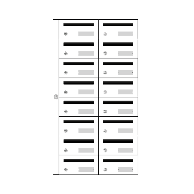 Evidence 380 B16 | edelen boites aux lettres